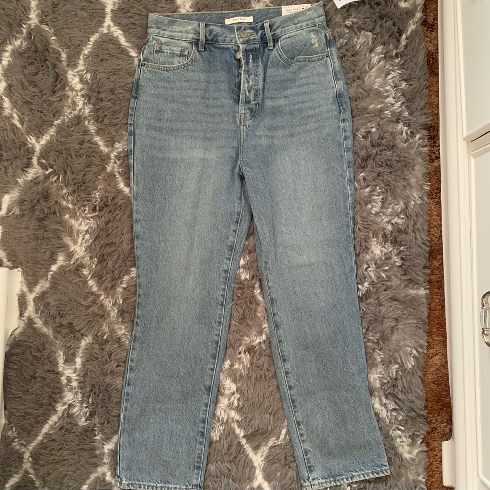 PacSun High Rise Straight Jean
